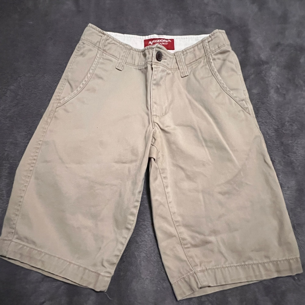 Arizona Youth Khaki Short- Youth 10
